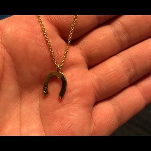Lucky horseshoe necklace